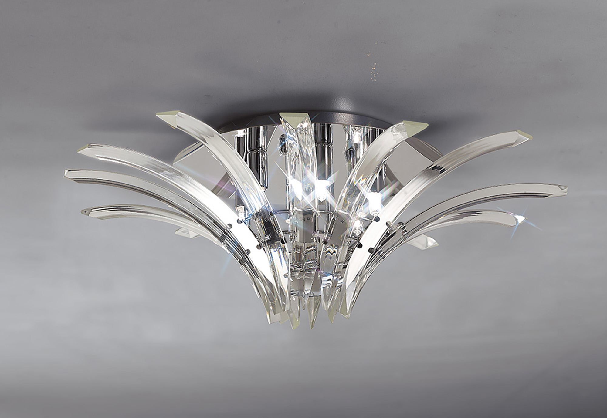 Sinclair Crystal Ceiling Lights Diyas Flush Crystal Fittings Sinclair Crystal Ceiling Lights Diyas Flush Crystal Fittings